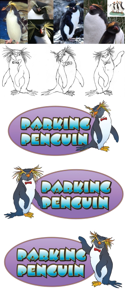 Parking Penguin Logo