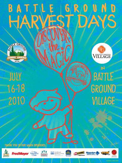 Harvest Days Poster Design
